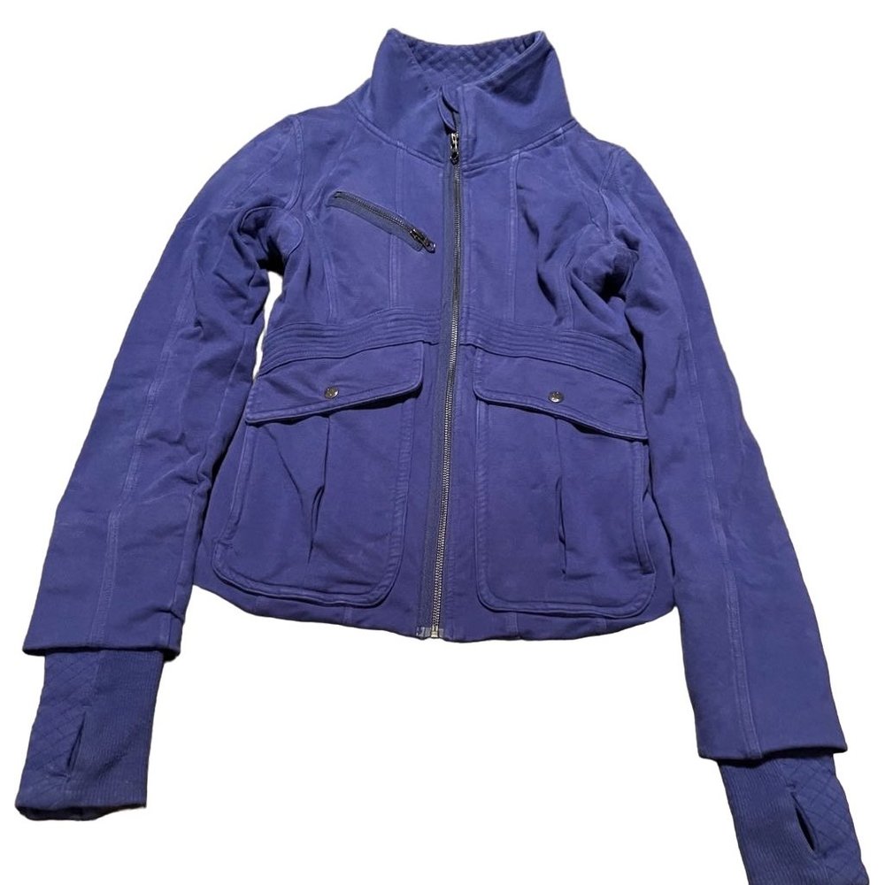 LULULEMON It's Happening Jacket *Pigment Blue* Size 8